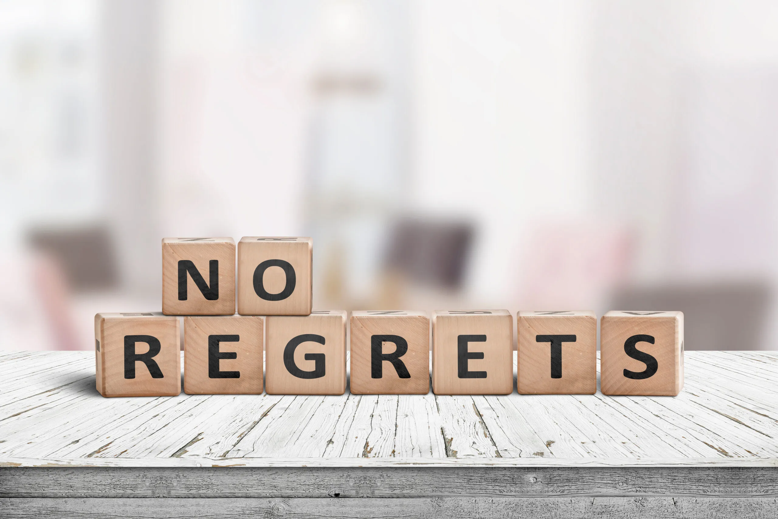 No regrets