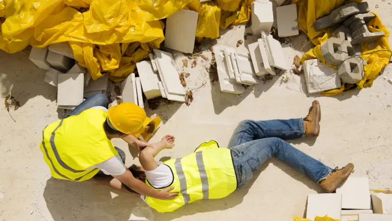 Man injured in the workplace, and the nightmares after work accident